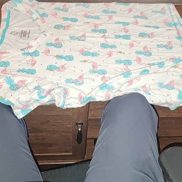 Secret Treasures Arctic White Flamingo Sleepwear - Picture 3 of 3